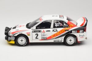 Mitsubishi Carisma GT Group N2 R. Burns / R. Reid RAC Rally 1997 Baltas Otto 1:18 OT1192 Derva - nuotrauka 3 iš 6