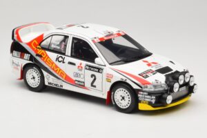 Mitsubishi Carisma GT Group N2 R. Burns / R. Reid RAC Rally 1997 Baltas Otto 1:18 OT1192 Derva - nuotrauka 4 iš 6
