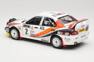 Mitsubishi Carisma GT Group N2 R. Burns / R. Reid RAC Rally 1997 Baltas Otto 1:18 OT1192 Derva - nuotrauka 5 iš 6