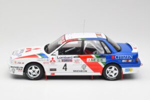 Mitsubishi Galant VR-4 #4 A. Vatanen RAC Rally 1990 IXO 1:18 18RMC192B Metalas - nuotrauka 3 iš 6
