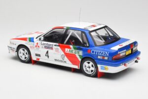 Mitsubishi Galant VR-4 #4 A. Vatanen RAC Rally 1990 IXO 1:18 18RMC192B Metalas - nuotrauka 5 iš 6