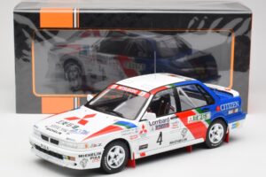 Mitsubishi Galant VR-4 #4 A. Vatanen RAC Rally 1990 IXO 1:18 18RMC192B Metalas - nuotrauka 6 iš 6