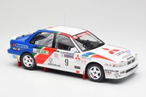 Mitsubishi Galant VR-4 #9 K. Eriksson / S. Parmander RAC Rally 1990 IXO 1:18 18RMC192A Metalas - nuotrauka 4 iš 6