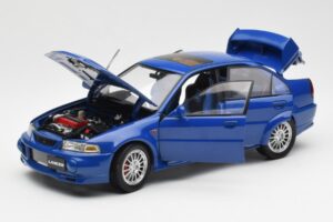 Mitsubishi Lancer EVO VI Mėlynas RHD AUTOart 1:18 77151 Metalas - nuotrauka 2 iš 8