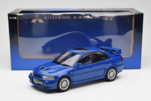 Mitsubishi Lancer EVO VI Mėlynas RHD AUTOart 1:18 77151 Metalas - nuotrauka 8 iš 8