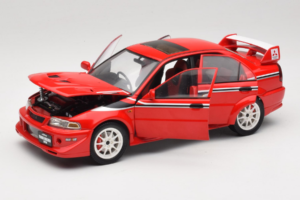 Mitsubishi Lancer Evo VI Tommi Makinen Edition Raudonas AUTOart 1:18 77156 Metalas - nuotrauka 2 iš 8