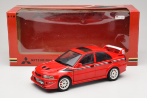 Mitsubishi Lancer Evo VI Tommi Makinen Edition Raudonas AUTOart 1:18 77156 Metalas - nuotrauka 8 iš 8