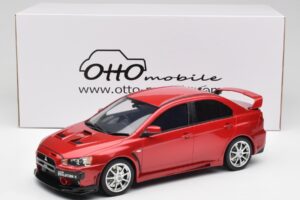 Mitsubishi Lancer Evo X FQ 400 Raudonas Otto 1:18 OT1084 Derva - nuotrauka 6 iš 6