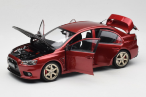 Mitsubishi Lancer Evolution X Raudonas OEM 1:18 MLE02 Metalas - nuotrauka 2 iš 8