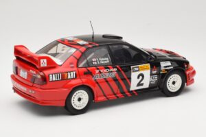 Mitsubishi Lancer Evolution VI #2 Y. Kataoka / S. Hayashi Winner Rally Canberra 1999 AUTOart 1:18 89942 Metalas - nuotrauka 3 iš 8