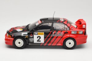 Mitsubishi Lancer Evolution VI #2 Y. Kataoka / S. Hayashi Winner Rally Canberra 1999 AUTOart 1:18 89942 Metalas - nuotrauka 4 iš 8