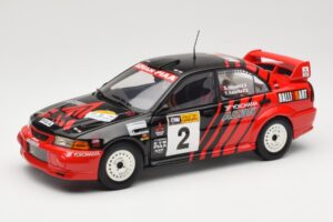 Mitsubishi Lancer Evolution VI #2 Y. Kataoka / S. Hayashi Winner Rally Canberra 1999 AUTOart 1:18 89942 Metalas