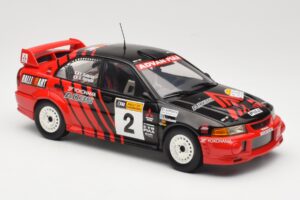 Mitsubishi Lancer Evolution VI #2 Y. Kataoka / S. Hayashi Winner Rally Canberra 1999 AUTOart 1:18 89942 Metalas - nuotrauka 6 iš 8