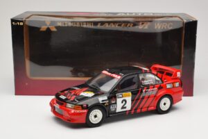 Mitsubishi Lancer Evolution VI #2 Y. Kataoka / S. Hayashi Winner Rally Canberra 1999 AUTOart 1:18 89942 Metalas - nuotrauka 8 iš 8