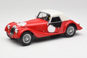 Morgan 4/4 Plus Competition Hardtop Raudonas Kyosho 1:18 08114R Metalas