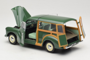 Morris Minor 1000 Traveller Žalias Minichamps 1:18 150137011 Metalas - nuotrauka 5 iš 8