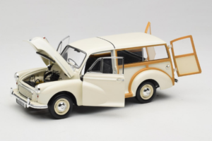 Morris Minor Traveller Baltas Minichamps 1:18 150137010 Metalas - nuotrauka 2 iš 9
