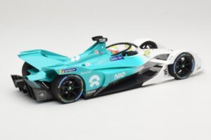 NIO 004 Team NIO #16 O. Turvey Formula E Season 5 2019 Minichamps 1:18 114180016 Metalas - nuotrauka 2 iš 6