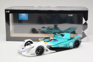 NIO 004 Team NIO #16 O. Turvey Formula E Season 5 2019 Minichamps 1:18 114180016 Metalas - nuotrauka 6 iš 6