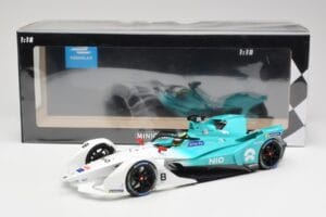 NIO 004 Team NIO #8 T. Dillmann Formula E Season 5 2019 Minichamps 1:18 114180008 Metalas - nuotrauka 6 iš 6