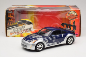 Nissan 350Z Fast & Furious Tokyo Drift Joyride 1:18 53608B Metalas - nuotrauka 6 iš 6