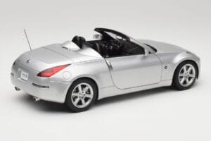 Nissan 350Z Z33 Roadster Diamond Sidabrinis AUTOart 1:18 77371 Metalas - nuotrauka 3 iš 8