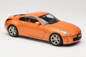 Nissan 350Z Z33 Sunset Orange AUTOart 1:18 77312 Metalas - nuotrauka 6 iš 8