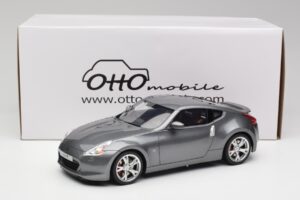 Nissan 370Z Z34 Gun Metallic Otto 1:18 OT465 Derva - nuotrauka 6 iš 6