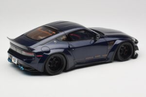 Nissan 400Z RZ34 Pandem Midnight Blue GT Spirit 1:18 GT494 Derva - nuotrauka 2 iš 6