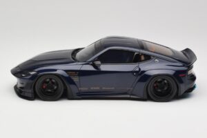 Nissan 400Z RZ34 Pandem Midnight Blue GT Spirit 1:18 GT494 Derva - nuotrauka 3 iš 6