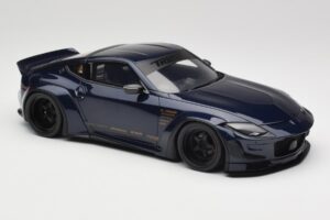 Nissan 400Z RZ34 Pandem Midnight Blue GT Spirit 1:18 GT494 Derva - nuotrauka 4 iš 6