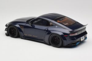 Nissan 400Z RZ34 Pandem Midnight Blue GT Spirit 1:18 GT494 Derva - nuotrauka 5 iš 6