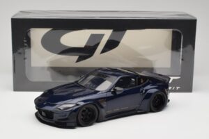 Nissan 400Z RZ34 Pandem Midnight Blue GT Spirit 1:18 GT494 Derva - nuotrauka 6 iš 6