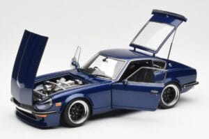 Nissan Fairlady Z S30 Devil Z Wangan Midnight Filmas AUTOart 1:18 77451 Metalas - nuotrauka 2 iš 8