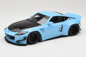 Nissan Fairlady Z RZ34 Pandem China Blue Black GT Spirit 1:18 GT943 Derva