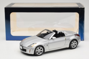 Nissan Fairlady Z Z33 Roadster Diamond Silver AUTOart 1:18 77376 Metalas - nuotrauka 8 iš 8