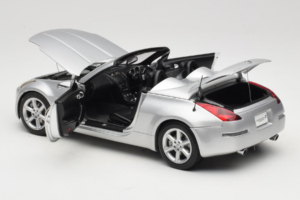 Nissan Fairlady Z Z33 Roadster Diamond Silver AUTOart 1:18 77376 Metalas - nuotrauka 5 iš 8
