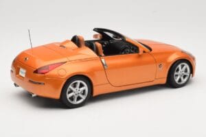 Nissan Fairlady Z Z33 Roadster Sunset Orange AUTOart 1:18 77377 Metalas - nuotrauka 3 iš 8