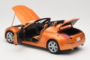Nissan Fairlady Z Z33 Roadster Sunset Orange AUTOart 1:18 77377 Metalas - nuotrauka 5 iš 8