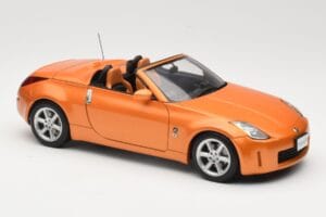 Nissan Fairlady Z Z33 Roadster Sunset Orange AUTOart 1:18 77377 Metalas - nuotrauka 6 iš 8