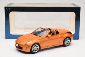 Nissan Fairlady Z Z33 Roadster Sunset Orange AUTOart 1:18 77377 Metalas - nuotrauka 8 iš 8