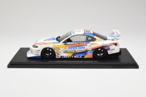 Nissan Silvia S15 LB-Super Silhouette #555 Formula Drift Japan 2023 TopSpeed 1:18 TS0586 Derva