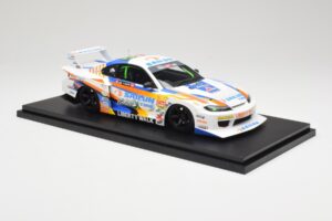 Nissan Silvia S15 LB-Super Silhouette #555 Formula Drift Japan 2023 TopSpeed 1:18 TS0586 Derva - nuotrauka 4 iš 6