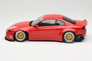 Nissan Silvia S15 Rocket Bunny Burning Red Otto 1:18 OT1115 Derva - nuotrauka 3 iš 6