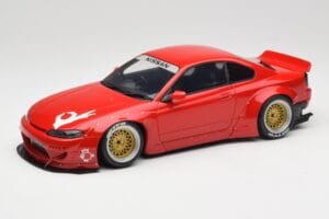 Nissan Silvia S15 Rocket Bunny Burning Red Otto 1:18 OT1115 Derva