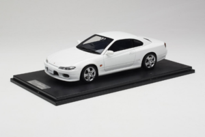 Nissan Silvia S15 Spec-S Baltas Cracked Plexi One Model 1:18 REMC034 Metalas - nuotrauka 2 iš 7