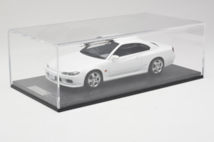 Nissan Silvia S15 Spec-S Baltas Cracked Plexi One Model 1:18 REMC034 Metalas - nuotrauka 6 iš 7