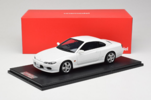 Nissan Silvia S15 Spec-S Baltas Cracked Plexi One Model 1:18 REMC034 Metalas - nuotrauka 7 iš 7