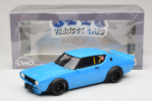 Nissan Skyline 2000 GT-R KPGC110 LB Works Mėlynas Otto 1:18 OT1210 Derva - nuotrauka 2 iš 6