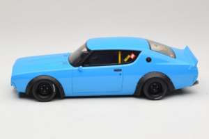Nissan Skyline 2000 GT-R KPGC110 LB Works Mėlynas Otto 1:18 OT1210 Derva - nuotrauka 3 iš 6